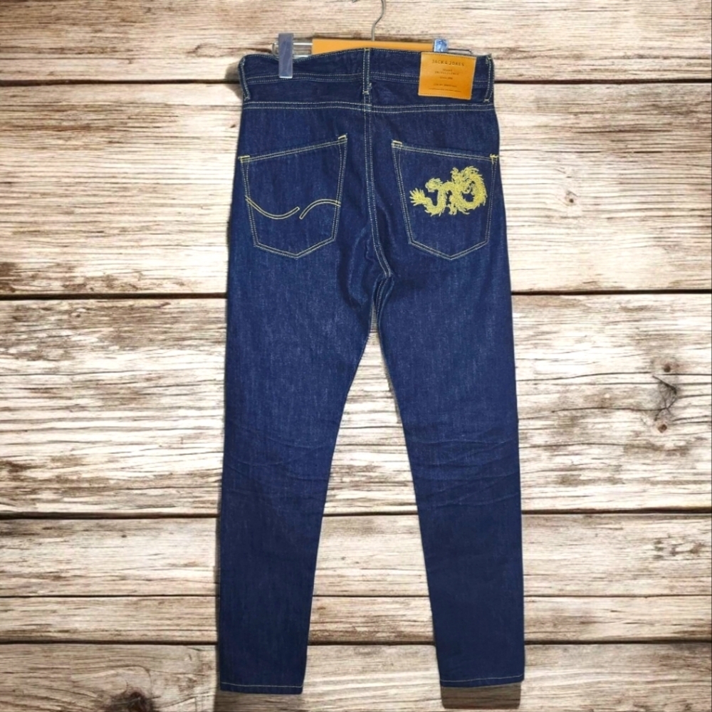 JACK & JONES Erik Relaxed Fit Jeans - 28 - Picture 5 of 11